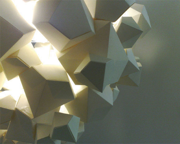 James Patmore NaCl installation Lightshade
